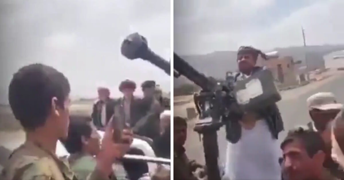 A video appears to show Houthi rebel leader Mohammad Ali al-Houthi with young recruits.