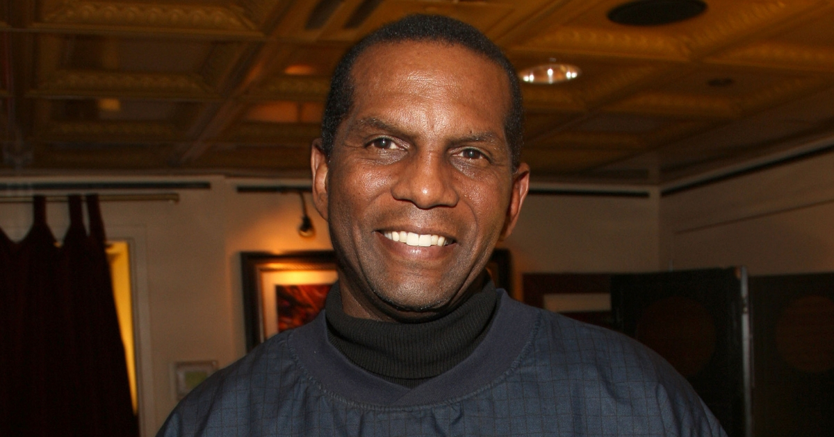 NFL star Burgess Owens attends the welcome reception for "A Salute To Our Troops" weekend hosted by Microsoft and the USO at the Hard Rock Cafe on November 7, 2008, in New York City.