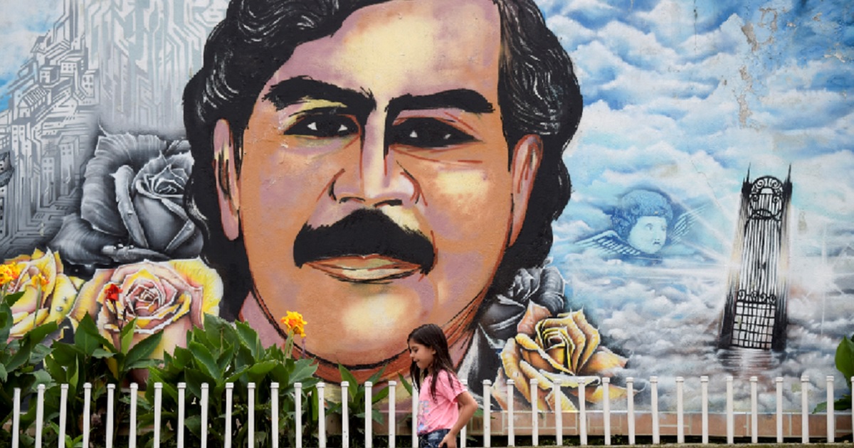 Mural of Pablo Escobar