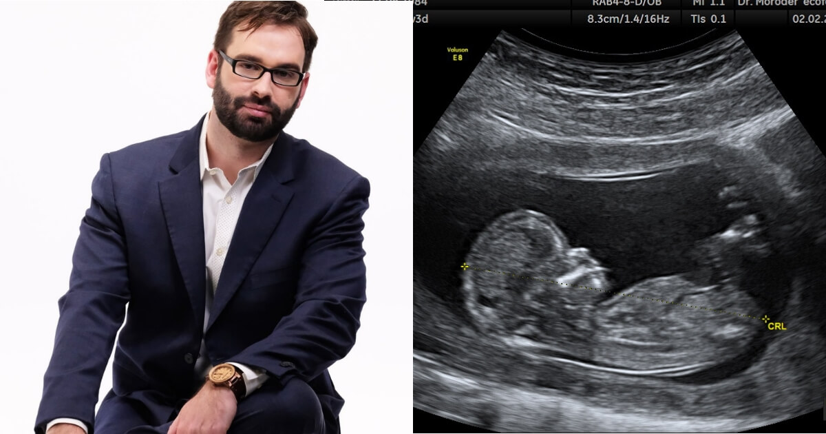 Matt Walsh and an ultrasound.