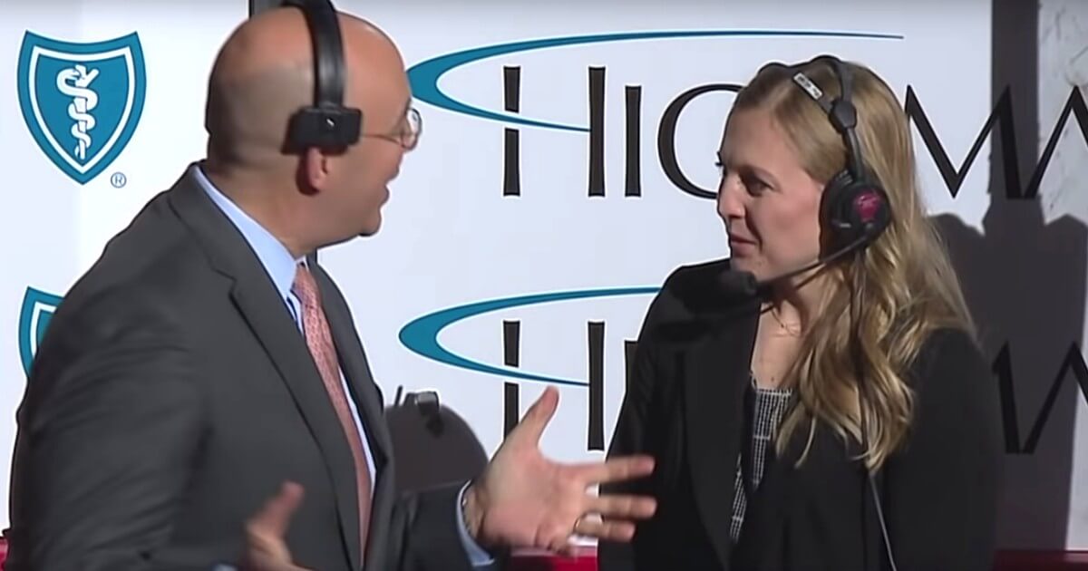 NBCSN hockey analyst Pierre McGuire was criticized as "sexist" for how he talked to Olympic gold medalist Kendall Coyne Schofield during her debut as an NHL analyst.