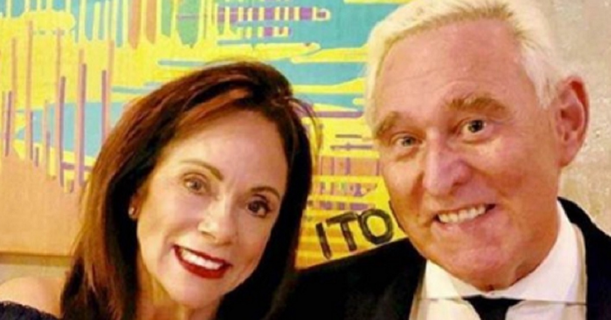 Republican operative Roger Stone and wife, Nydia.