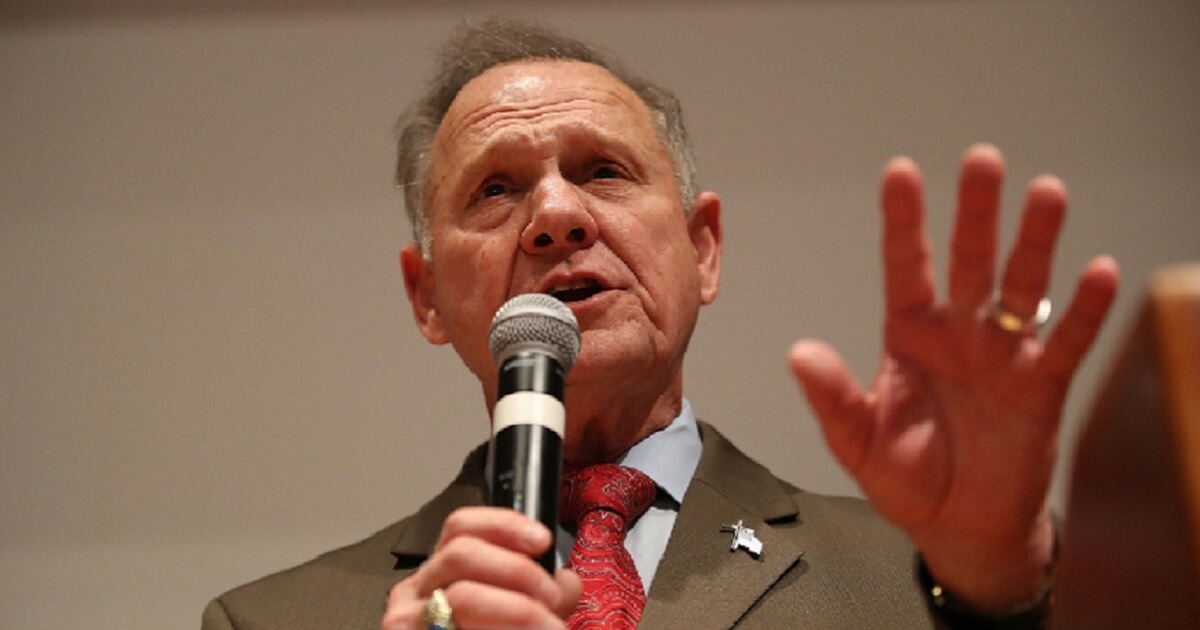 Roy Moore in December 2017 file photo