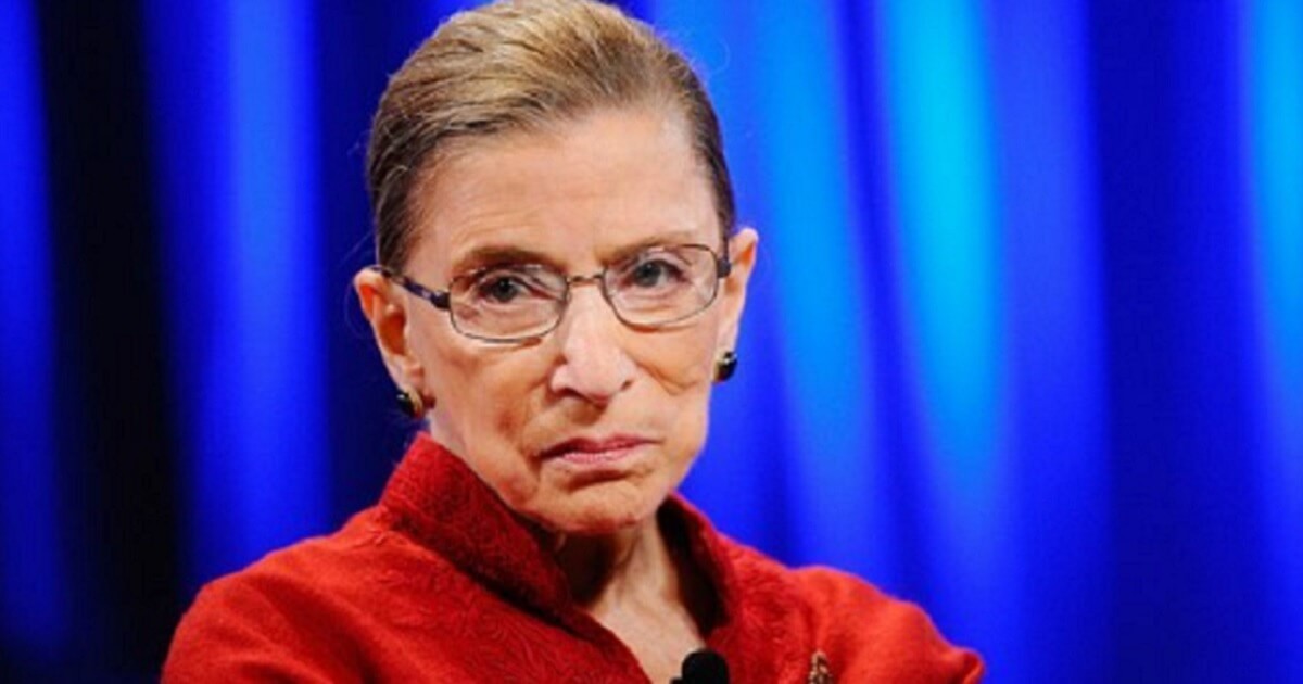Supreme Court Justice Ruth Bader Ginsburg