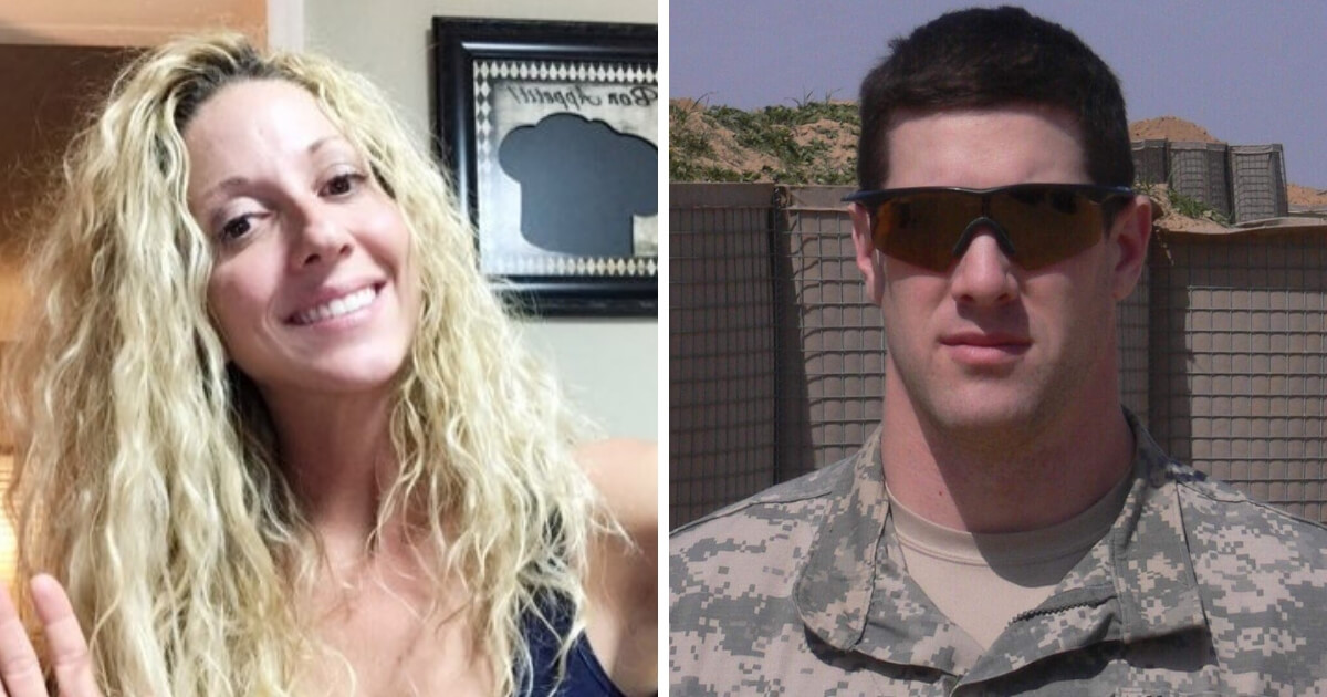 Former Army Sgt. Alex Somerson, right, and his wife, Shawna, left.
