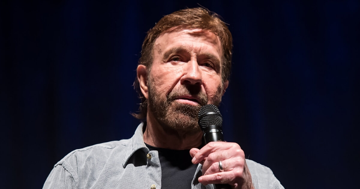 Martial artist/actor Chuck Norris