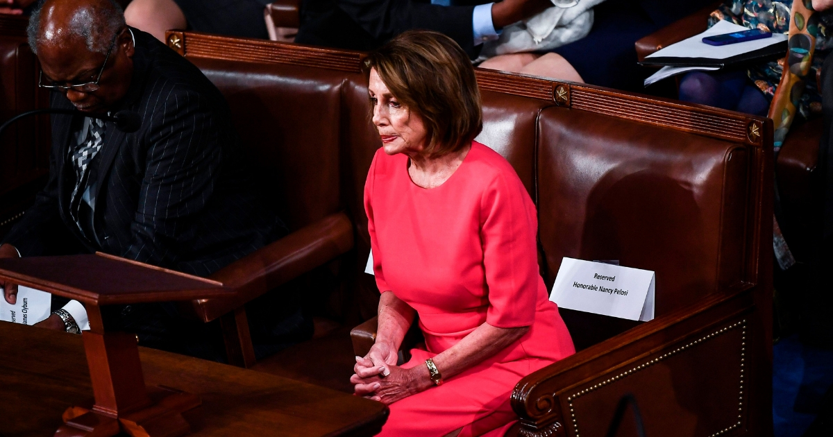 Nancy Pelosi on House floor