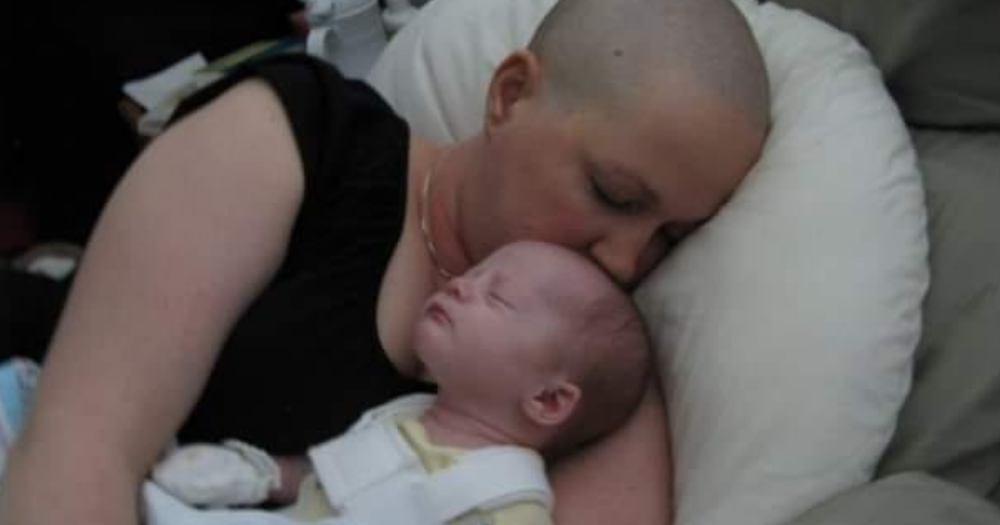 Mother battling cancer told to abort baby: 'I stood my ground and refused'