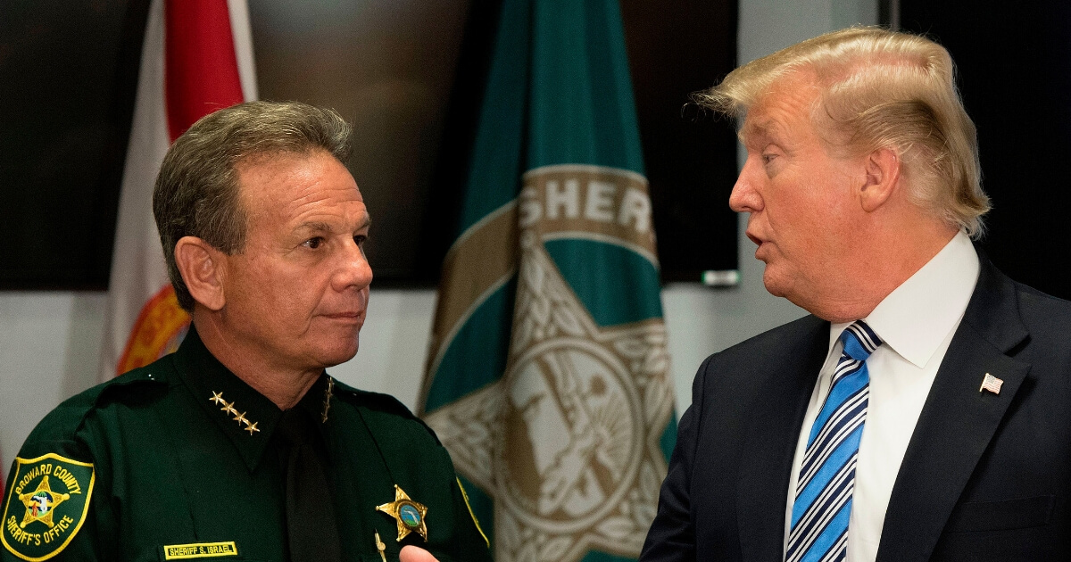 Sheriff Israel and President Trump