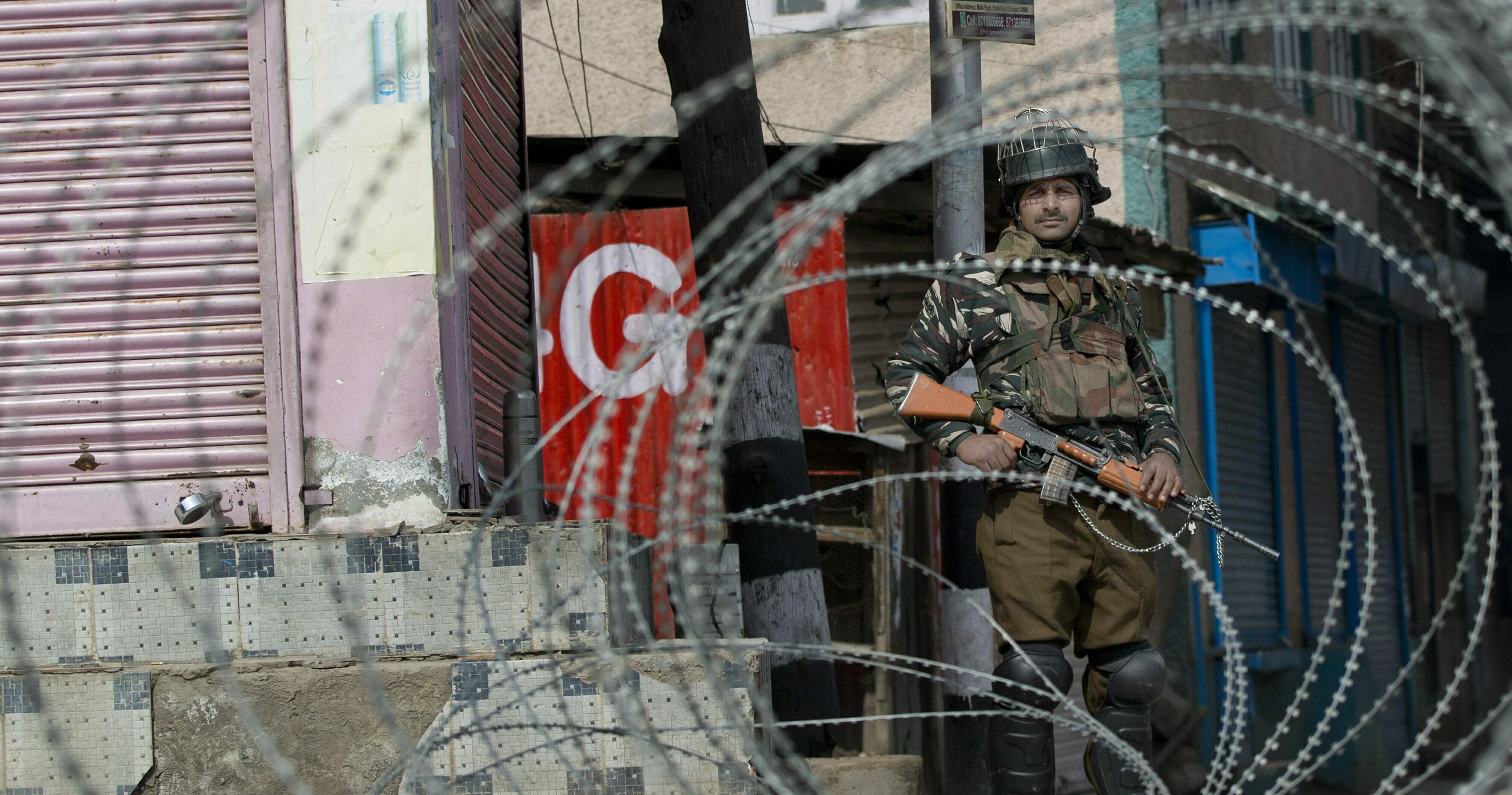 India Kashmir Crackdown