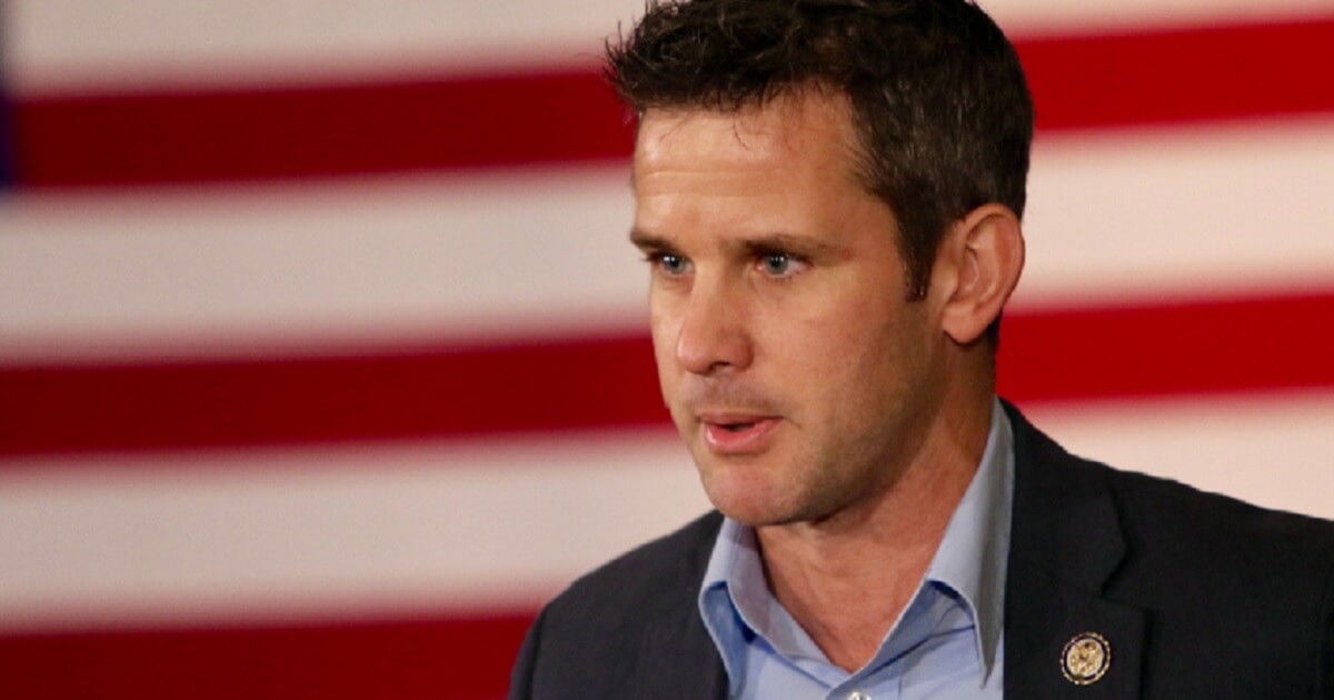 Adam Kinzinger from a 2016 file photo.