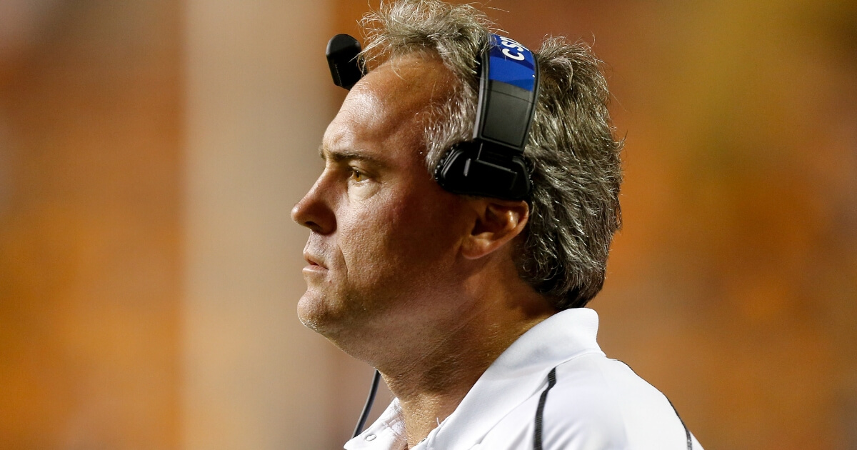Head coach Jay Hopson of the Southern Miss Golden Eagles
