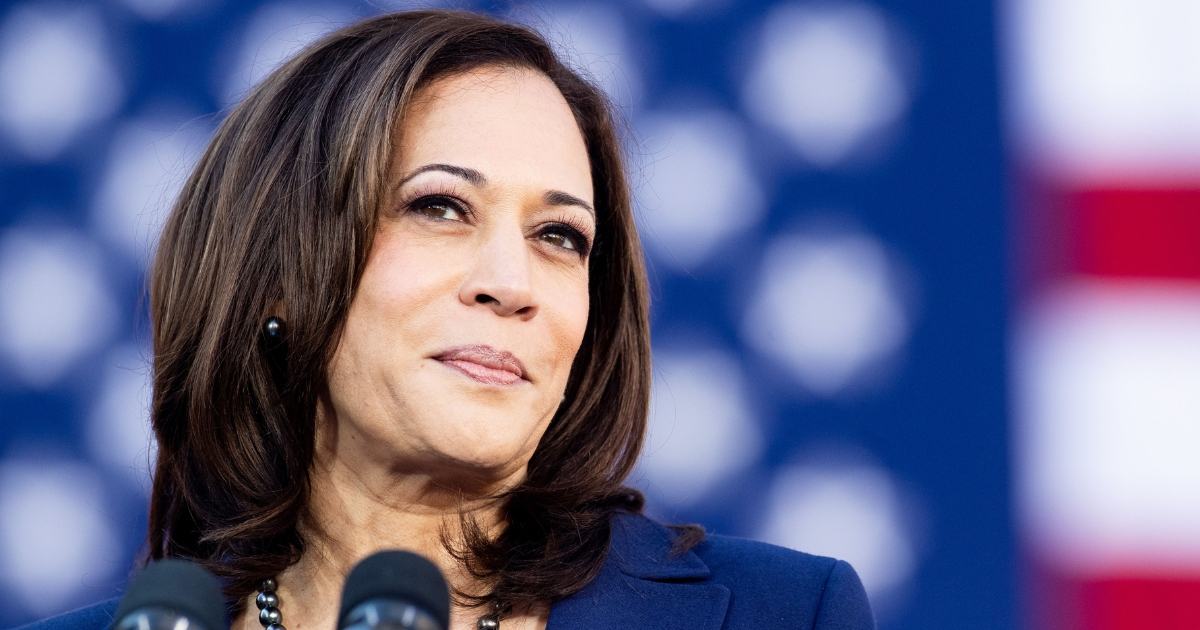 California Sen. Kamala Harris speaks during a rally launching her presidential campaign on Jan. 27, 2019, in Oakland, California.
