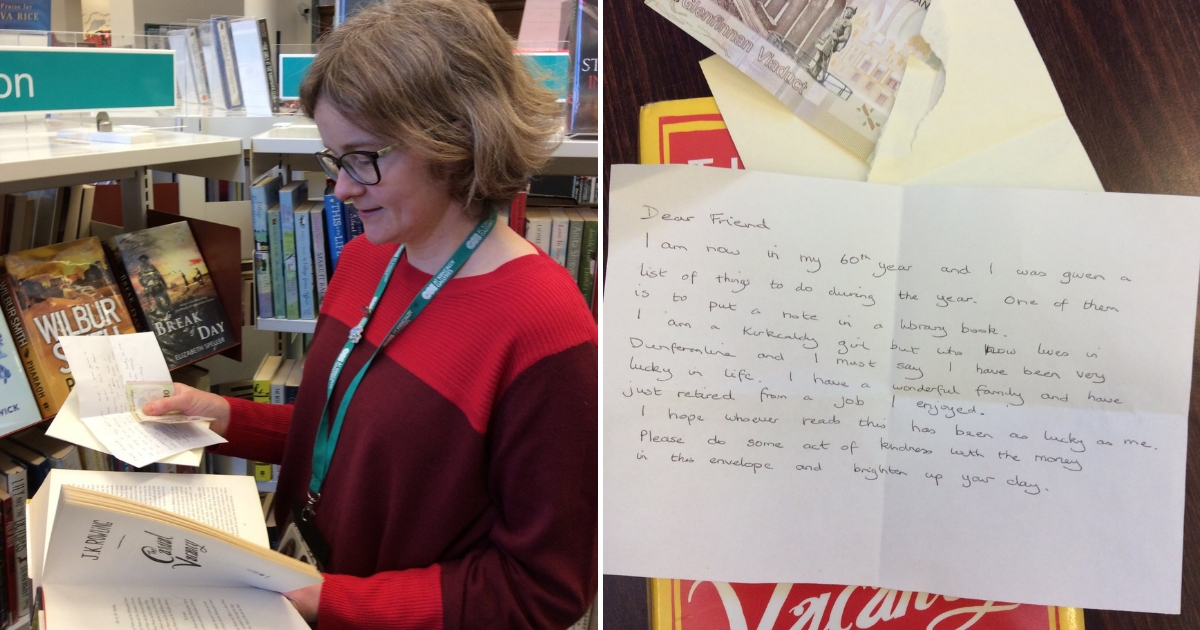 Librarian Finds Letter