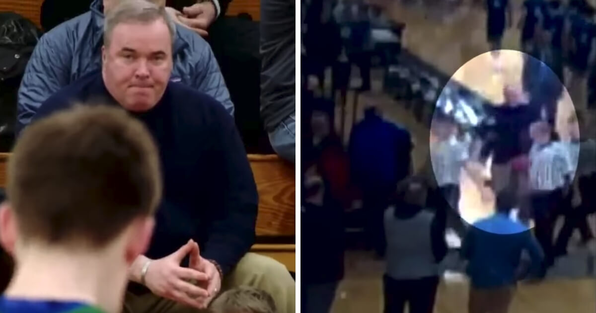 Former Green Bay Packers coach Mike McCarthy was seen berating the referees at his stepson's basketball game.