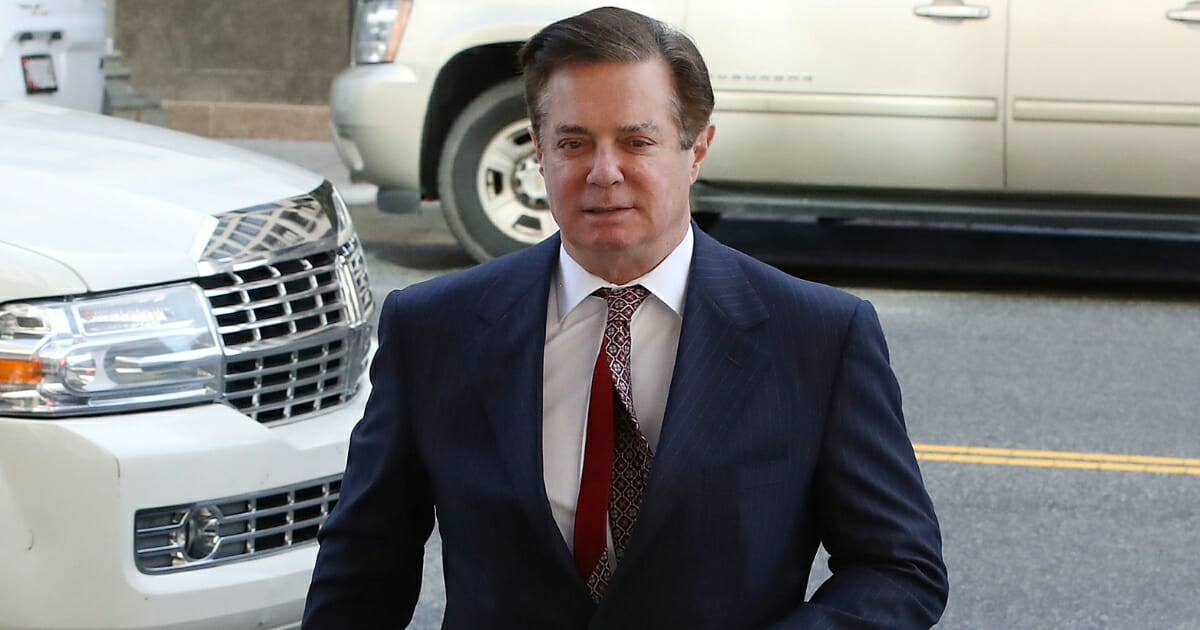 Former Trump campaign manager Paul Manafort arrives at the E. Barrett Prettyman U.S. Courthouse for a hearing on June 15, 2018, in Washington, D.C.