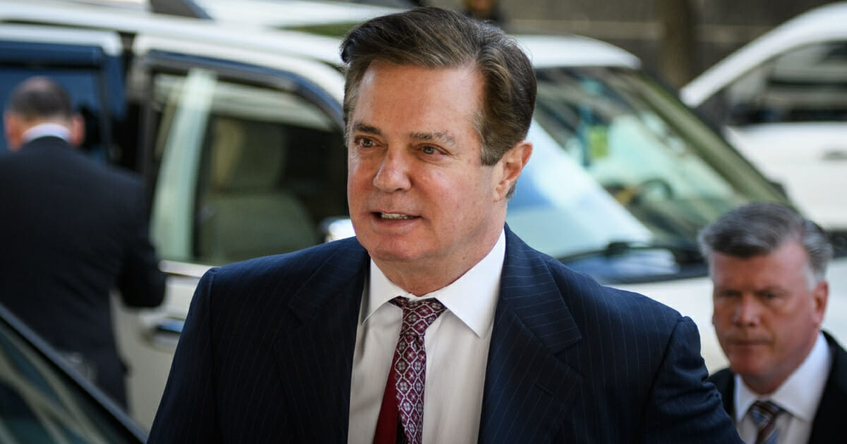 Paul Manafort arrives for a hearing at US District Court on June 15, 2018, in Washington, D.C.