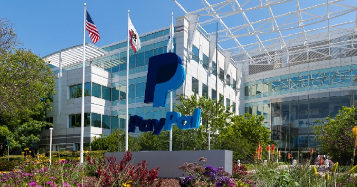 PayPal headquarters in San Jose, California.