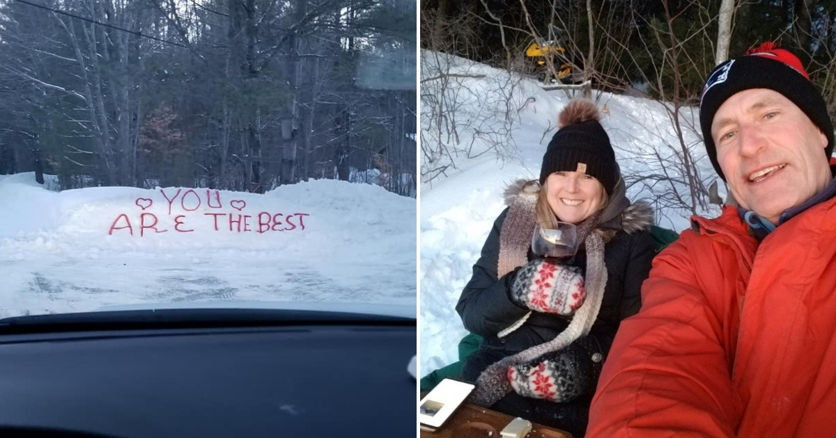 Snow Bank Love Letters