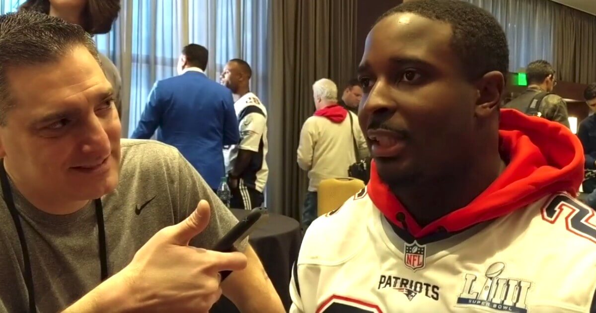 New England Patriots Sony Michel talks about his faith in Jesus Christ in an interview with Jason Romano of Sports Spectrum.