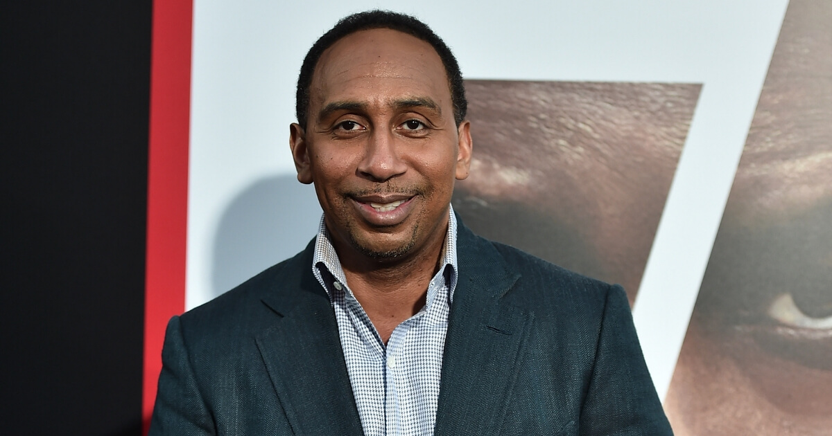 Stephen A. Smith attends the premiere of Columbia Pictures' 'Equalizer 2' at the TCL Chinese Theatre on July 17, 2018 in Hollywood, California.
