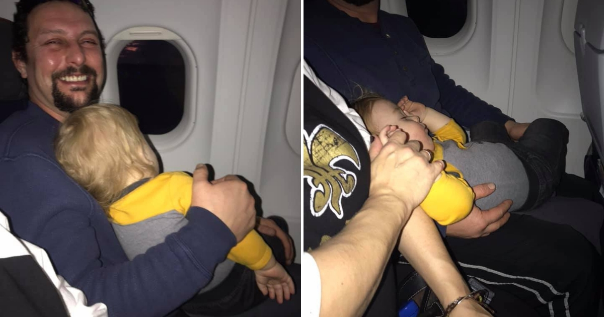 Strangers Help Mother on Plane
