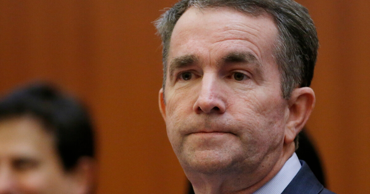 Virginia Gov. Ralph Northam speaks at a news conference Thursday at the Capitol in Richmond.