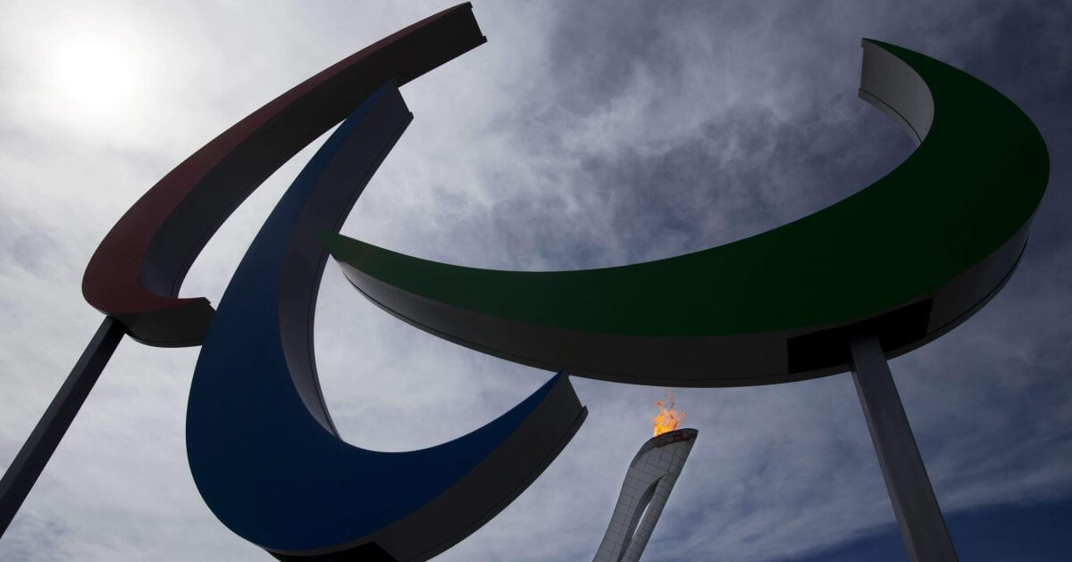 The flame burns at the Olympic Park on the last day of the 2014 Winter Paralympics in Sochi, Russia, on March 16, 2014. Russia will rejoin the Paralympics after a suspension of more than two years for widespread doping, the International Paralympic Committee said Friday.