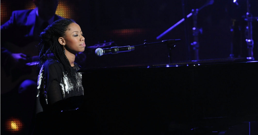 Recording Artist Dominique Jones of the family group 'forever JONES' performs at the 26th Annual Stellar Gospel Music Awards at The Grand Ole Opry on Jan. 15, 2011, in Nashville, Tennessee.