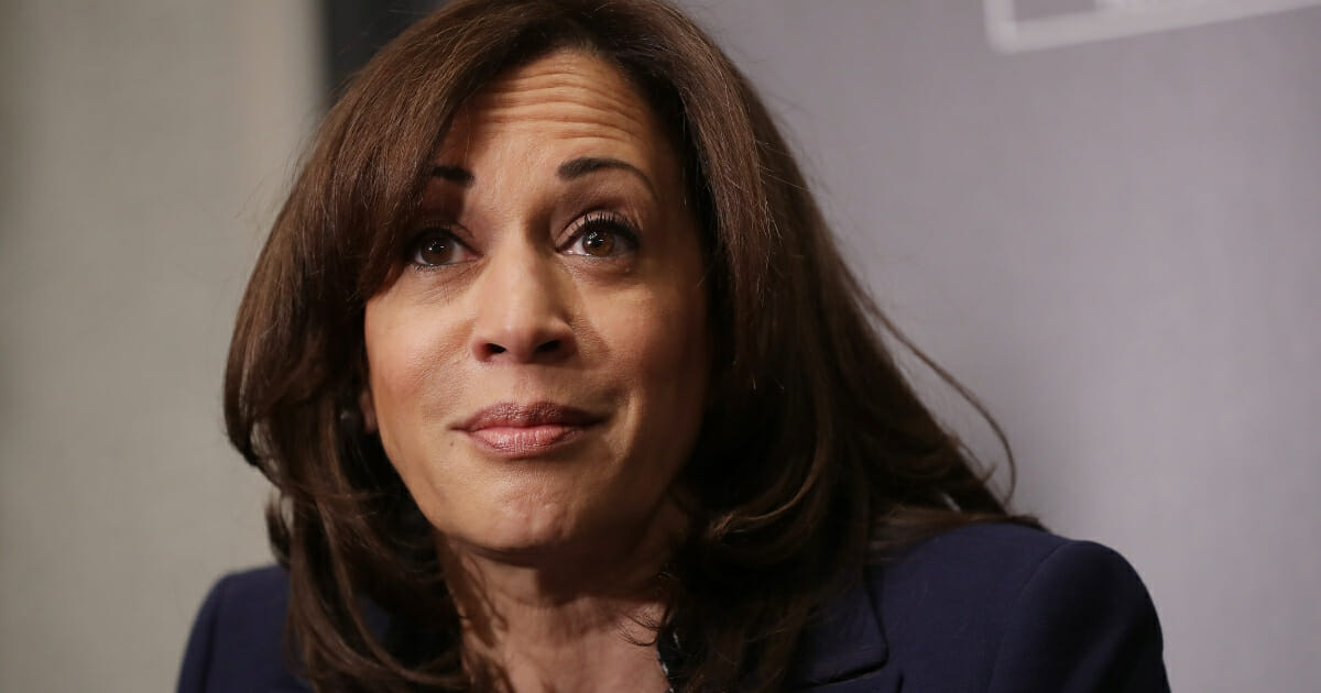 Democratic presidential candidate Sen. Kamala Harris.