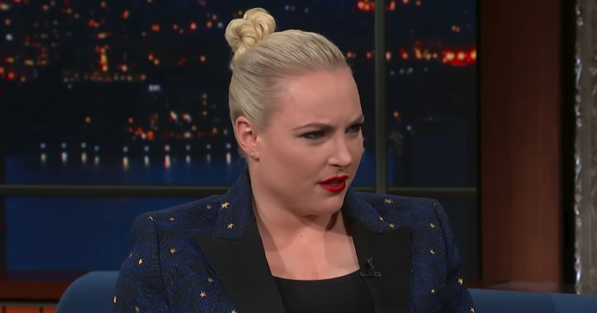 Meghan McCain on "The Late Show with Stephen Colbert."