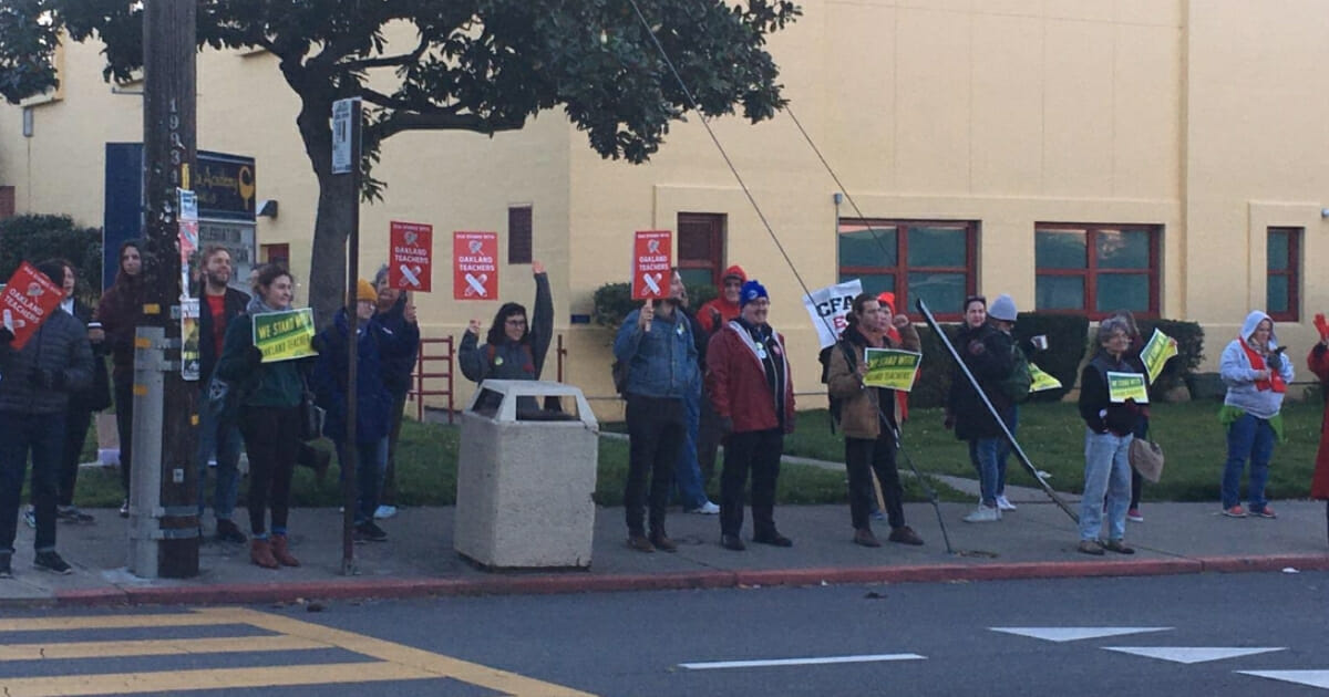 Oakland teachers strike