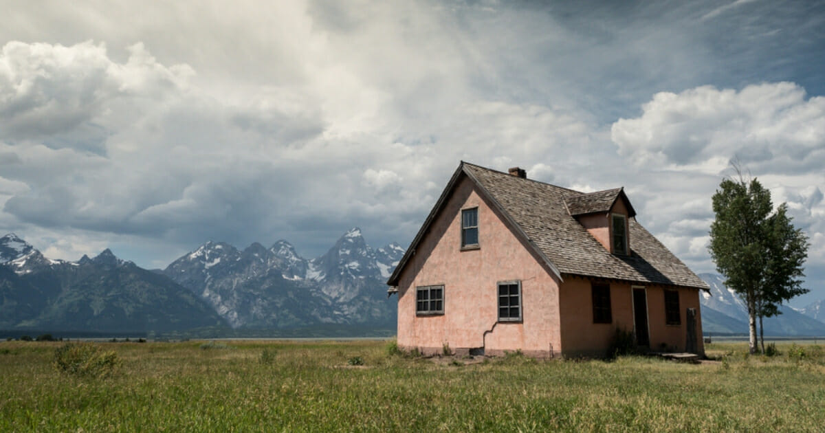 Homestead in Wyoming