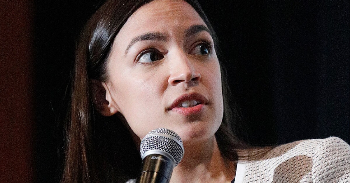 Rep. Alexandria Ocasio-Cortez in a file photo from early March.