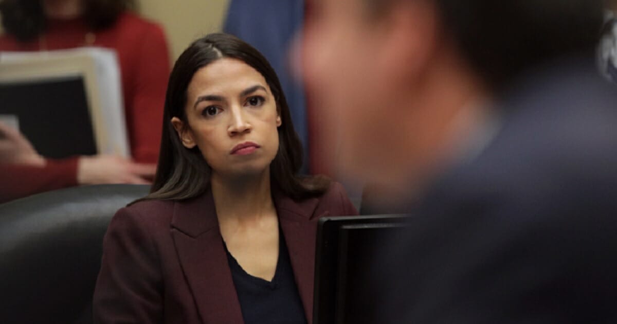 Rep. Alexandria Ocasio-Cortez used her Twitter account on Saturday to publicly upbraid some fellow Democrats in the House.