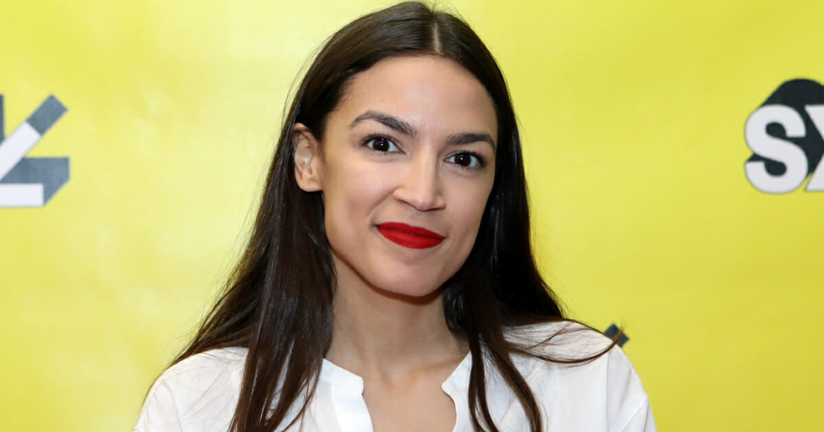 Alexandria Ocasio-Cortez at Featured Session: Alexandria Ocasio-Cortez and the New Left during the 2019 SXSW Conference and Festivals on Saturday, March 9, in Austin, Texas.