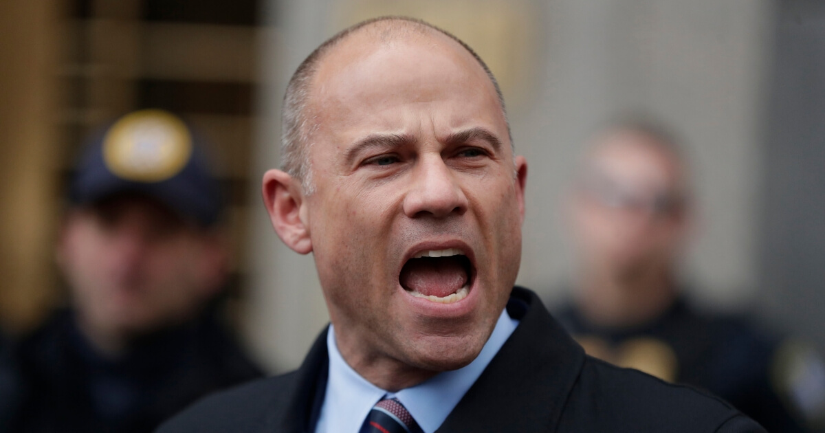 Avenatti yells