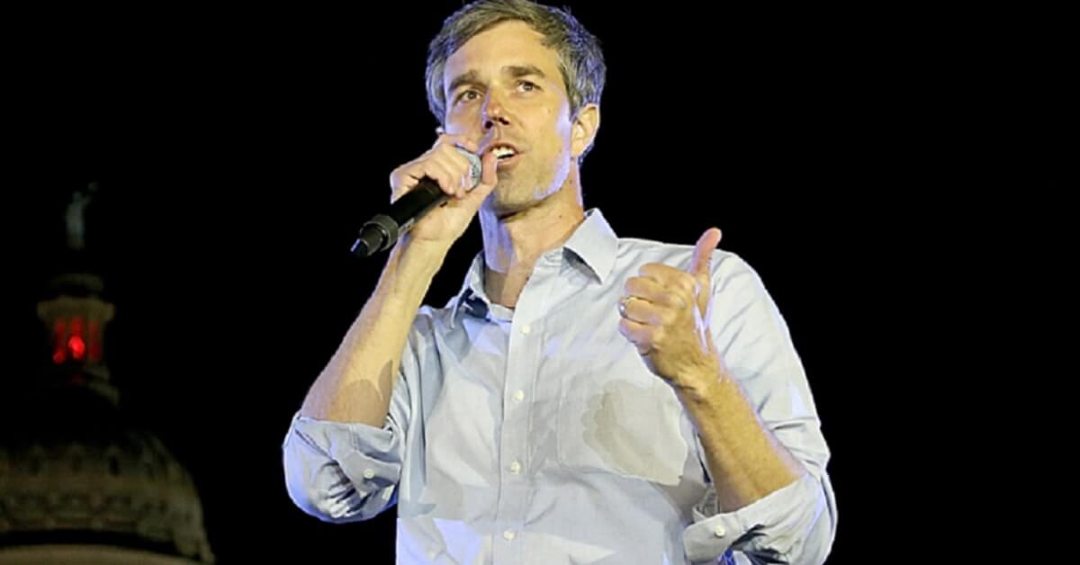 Robert "Beto" O'Rourke speaks at a campaign rally Saturday in Austin.