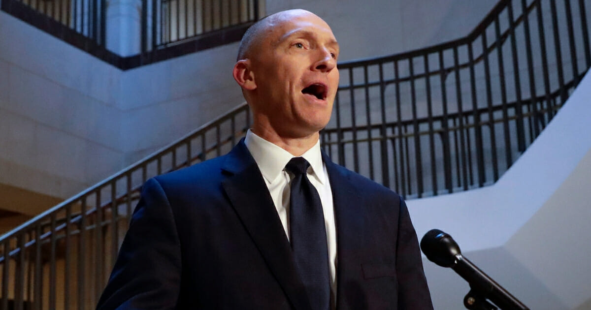 Carter Page, a foreign policy adviser to Donald Trump's 2016 presidential campaign, in Washington, D.C., on Thursday, Nov. 2, 2017.