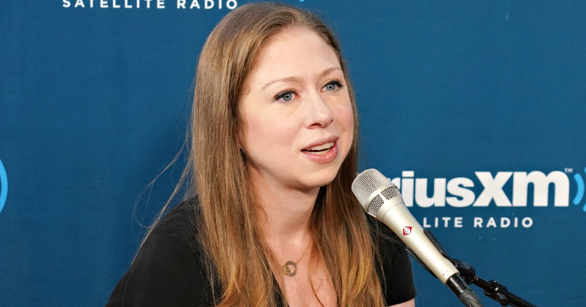 Chelsea Clinton speaks at the SiriusXM studio on September 13, 2018, in New York City.