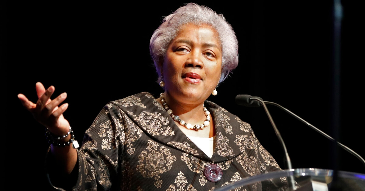 This May 7, 2018, file photo shows Donna Brazile at the inauguration of Mayor Latoya Cantrell in New Orleans.