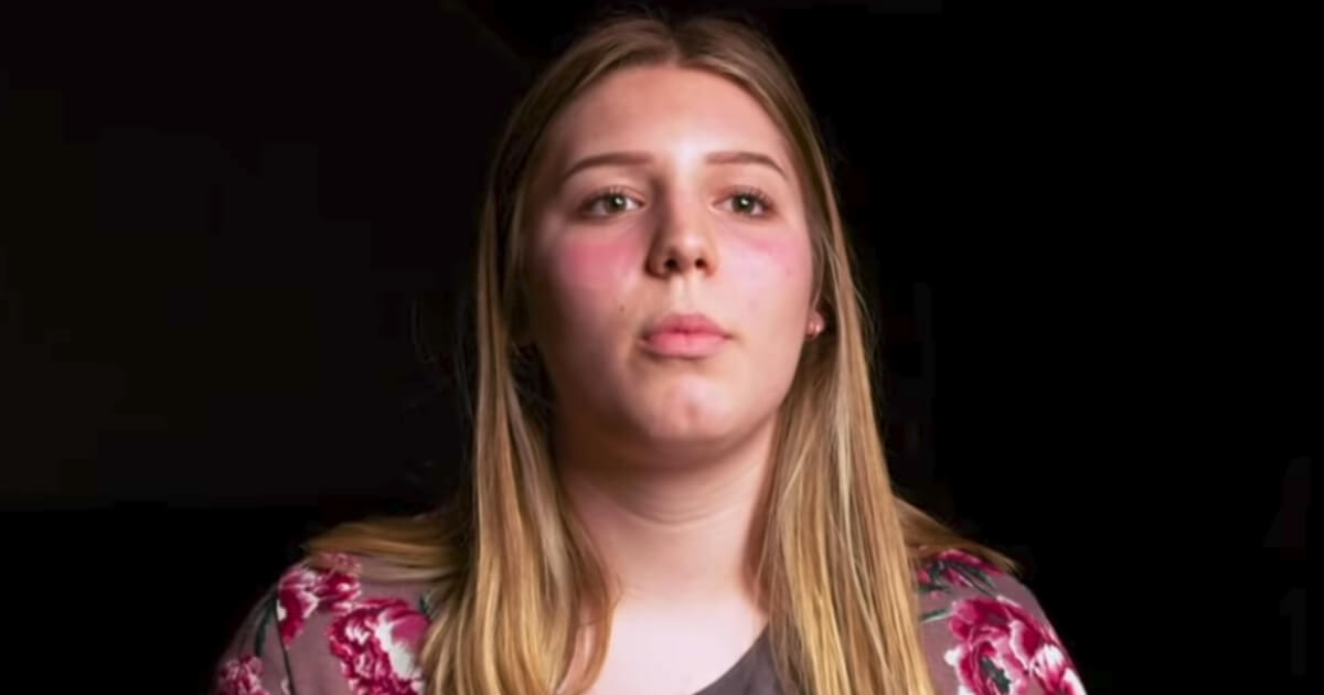 This high school student alleges a transgender student sexually harassed her in a locker room.