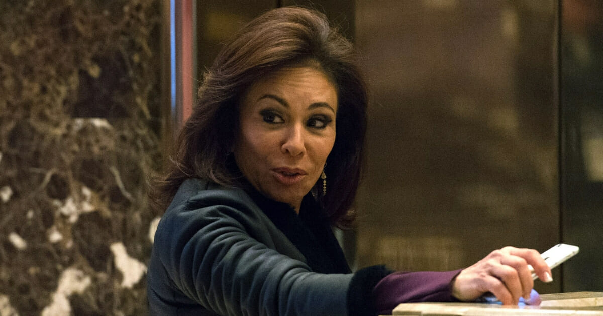 Judge Jeanine Pirro arrives at Trump Tower on January 13, 2017, in New York.