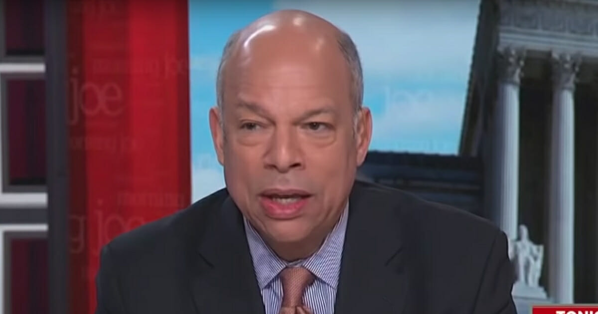 Jeh Johnson discusses border security on MSNBC's "Morning Joe" on Friday, March 29.