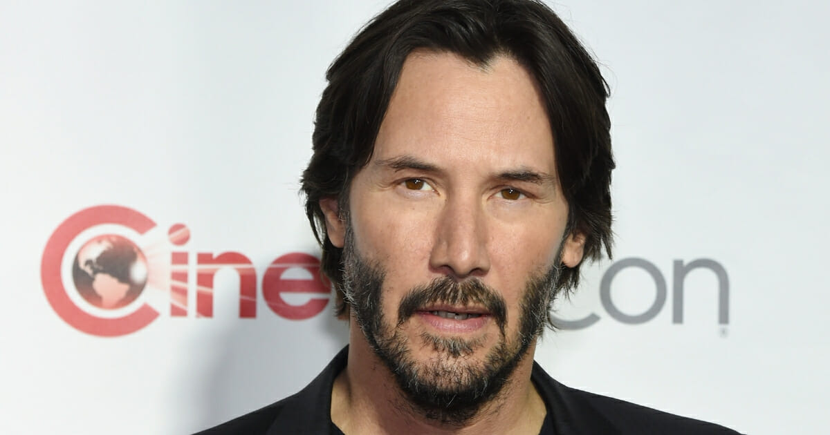 Actor Keanu Reeves, recipient of the Vanguard Award, attends the CinemaCon Big Screen Achievement Awards brought to you by the Coca-Cola Company at Omnia Nightclub at Caesars Palace during CinemaCon, the official convention of the National Association of Theatre Owners, on April 14, 2016, in Las Vegas, Nevada.