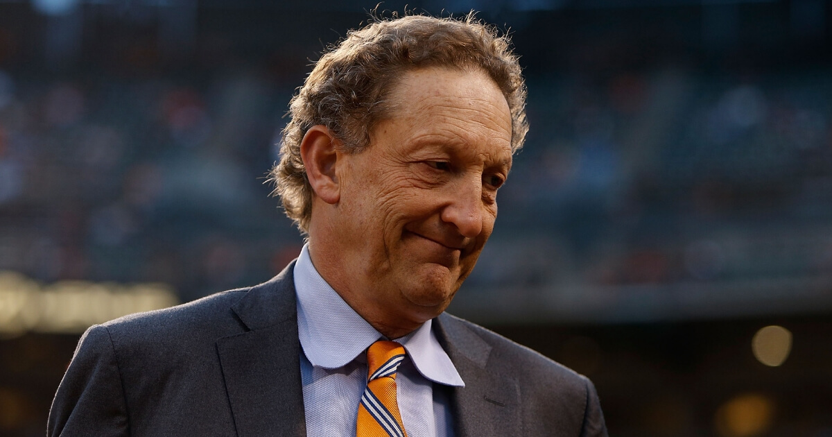 San Francisco Giants CEO Larry Baer looks on before a game against the San Diego Padres at AT&T Park on Sept. 12, 2016.