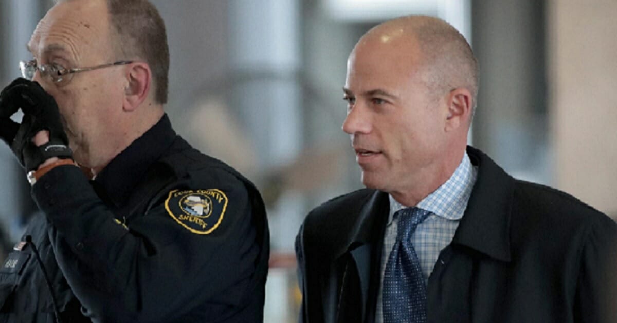 Attorney Michael Avenatti, pictured in a file photo from February, was arrested Monday in New York on federal charges including extortion and conspiracy.