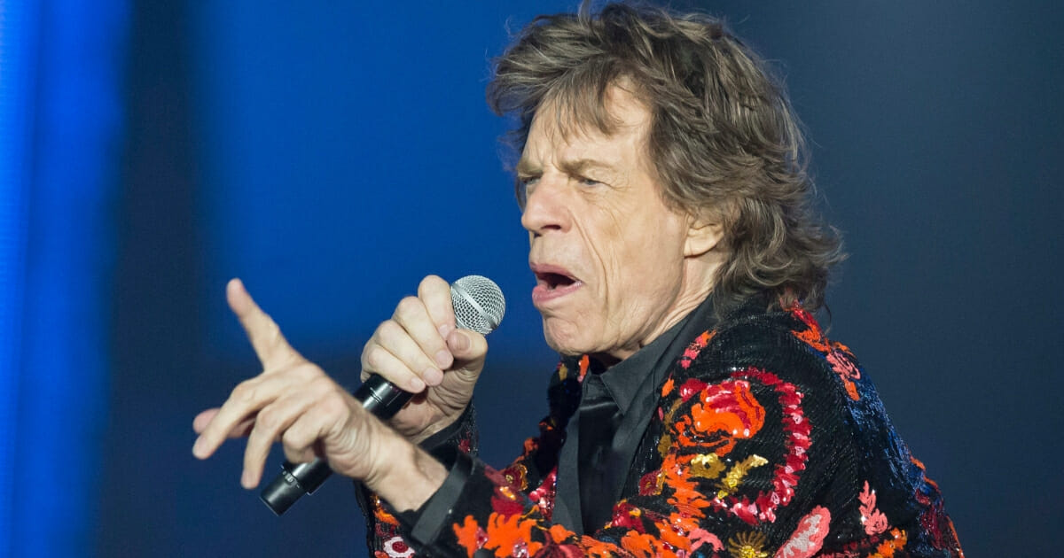 Mick Jagger of the Rolling Stones performs Oct. 22, 2017, in France.