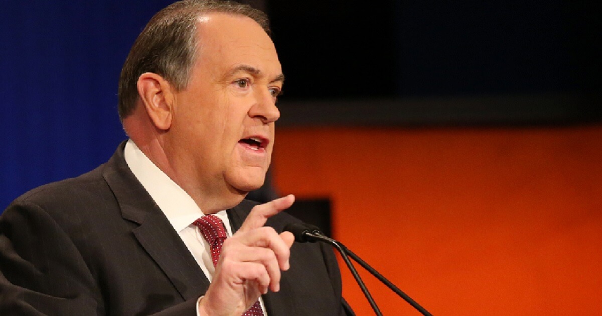 Former Arkansas Gov. Mike Huckabee in a 2016 file photo.