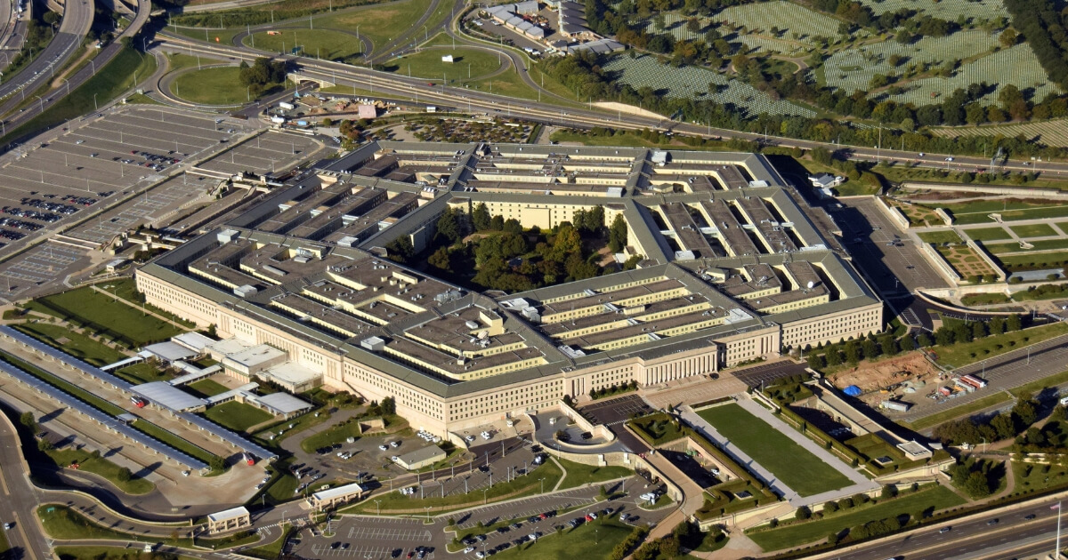 The 6.5-million-square-feet Pentagon serves as the headquarters of the U.S. Department of Defense and was built from 1941 to 1943.